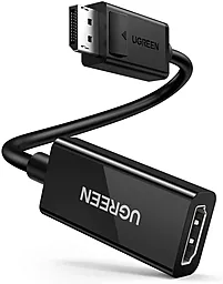Відеокабель Ugreen MM137 DisplayPort - HDMI v1.4 4k 60hz 0.25m black (70694)