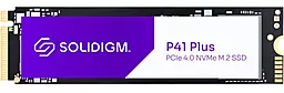 Накопичувач SSD Solidigm P41 Plus 2 TB (SSDPFKNU020TZX1)