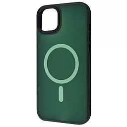 Чохол Wave Matte Colorful Case with MagSafe для Apple iPhone 14 Plus, iPhone 15 Plus  Green