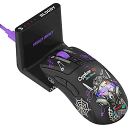 Компьютерная мышка Bloody R73 Ultra Duo Cypher Ghost