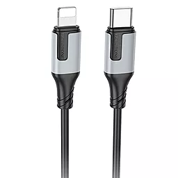 Кабель Borofone BX101 Creator USB Type-C - Lightning 27w 3a 1м PD сable Black