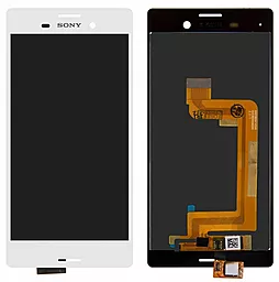 Дисплей Sony Xperia M4 Aqua (E2303, E2306, E2312, E2333, E2353, E2363) с тачскрином, White