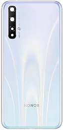 Задняя крышка корпуса Huawei Honor 20S со стеклом камеры, Original White - фото Задняя крышка корпуса Huawei Honor 20S со стеклом камеры, Original White