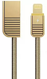 Кабель USB Remax Linyo Lightning Cable Gold (RC-088i)