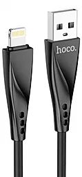 Кабель Hoco DU16 USB-A - Lightning 10w 1м cable Black - фото Кабель Hoco DU16 USB-A - Lightning 10w 1м cable Black