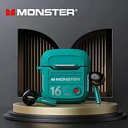 Наушники Monster Airmars XKT16 Green - миниатюра 4