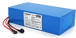 Акумуляторна батарея QiSuo QS-4820 48V 20A з елементами Li-ion 18650 DC: 5.5x2.1 T-2HQ