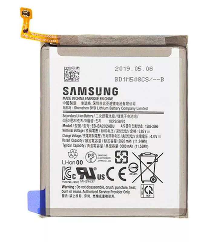 Акумулятори для телефону Samsung Galaxy A20e A202FD фото