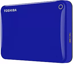 Внешний жесткий диск Toshiba HDD 2.5" USB  500Gb Canvio Connect II Blue (HDTC805EL3AA) - миниатюра 4