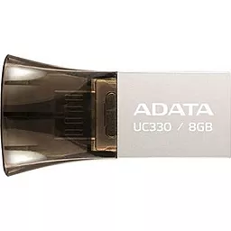 Флешка ADATA 8GB UC330 USB 2.0 OTG (AUC330-8G-RBK) - фото Флешка ADATA 8GB UC330 USB 2.0 OTG (AUC330-8G-RBK)
