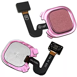 Шлейф Samsung Galaxy A9 2018 A920 зі сканером відбітку пальця Bubblegum Pink