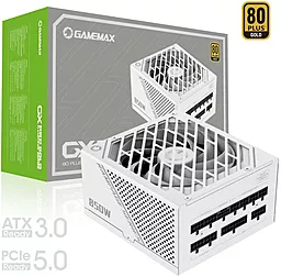 Блок живлення GAMEMAX GX-850 PRO WT (ATX3.0 PCIe5.0)