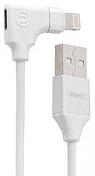 Универсальный кабель Remax 2-in-1 USB-A - Lightning 12w 2.4a 1м cable & Audio Adaptor White (RL-LA01) - фото Универсальный кабель Remax 2-in-1 USB-A - Lightning 12w 2.4a 1м cable & Audio Adaptor White (RL-LA01)