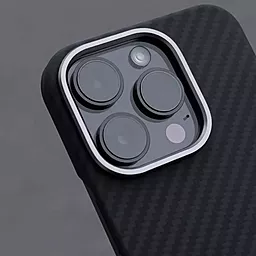 Чохол Wave Premium Carbon Slim with MagSafe для Apple iPhone 13 Pro Max Black - мініатюра 4