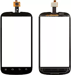 Сенсор (тачскрин) ZTE Grand X 3G V970, Mimosa X V970M (original) Black - фото Сенсор (тачскрин) ZTE Grand X 3G V970, Mimosa X V970M (original) Black