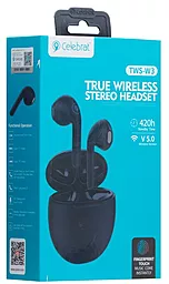 Навушники Celebrat TWS-W3 Black - мініатюра 10