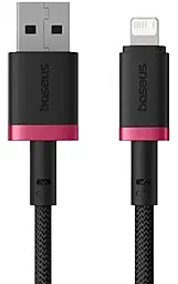 Кабель Baseus Dura Series USB-A - Ligthing 12w 2.4a 2м cable Black/Red (P10377801U01-03) - фото Кабель Baseus Dura Series USB-A - Ligthing 12w 2.4a 2м cable Black/Red (P10377801U01-03)