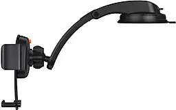 Держатель Baseus Easy Control Clamp Car Mount Holder Black (SUYK010001) - миниатюра 2 Держатель Baseus Easy Control Clamp Car Mount Holder Black (SUYK010001) - миниатюра 2