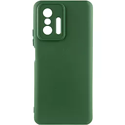 Чехол Lakshmi Cover Full Camera для Xiaomi 11T / 11T Pro Dark green