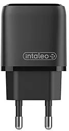 Мережевий зарядний пристрій Intaleo TCGQPD220 20w PD/QC USB-C/USB-A ports fast charger black - мініатюра 3