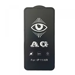 Защитное стекло Ag Apple iPhone XR, iPhone 11 Black