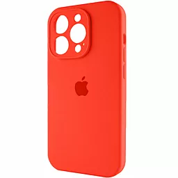Чехол Silicone Case Full Camera для Apple iPhone 13 Pro Red - миниатюра 4