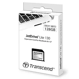 Карта памяти Transcend JetDrive 128GB Lite 130 (TS128GJDL130) - фото Карта памяти Transcend JetDrive 128GB Lite 130 (TS128GJDL130)