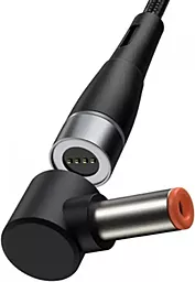 USB PD Кабель Baseus Zinc Magnetic Lenovo Laptop Cable Type-C - DC Round Port (5.5*2.5mm) 100W 2m Black (CATXC-X01) - фото USB PD Кабель Baseus Zinc Magnetic Lenovo Laptop Cable Type-C - DC Round Port (5.5*2.5mm) 100W 2m Black (CATXC-X01)