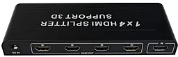 Відеоспліттер 1TOUCH HDMI Splitter Support 1x4 - мініатюра 3 Відеоспліттер 1TOUCH HDMI Splitter Support 1x4 - мініатюра 3