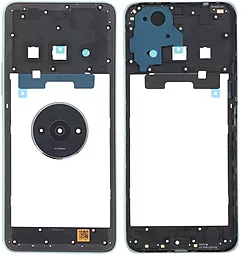 Рамка корпуса Xiaomi Redmi A3 со стеклом камеры Forest Green - фото Рамка корпуса Xiaomi Redmi A3 со стеклом камеры Forest Green