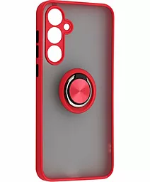 {"ru": "Чехол", "uk": "Чохол"} 1TOUCH Gingle Ring Case для Samsung Galaxy A25  Red