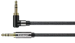 Аудио кабель Essager AUX mini Jack M/M 1.5м cable black (EYP35-WTA01) - миниатюра 4