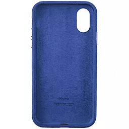 Чохол Epik ALCANTARA Case Full Apple iPhone X, iPhone XS Blue - мініатюра 2