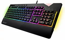 Клавиатура Asus ROG STRIX FLARE USB MX Cherry Red (90MP00M0-B0RA00) - фото Клавиатура Asus ROG STRIX FLARE USB MX Cherry Red (90MP00M0-B0RA00)