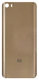 Задняя крышка корпуса Xiaomi Mi5 Original Gold Стекло