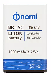 Аккумулятор Nomi i180 / NB-5C (1000 mAh) 12 мес. гарантии
