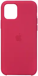 {"ru": "Чехол", "uk": "Чохол"} Silicone Case для Apple iPhone 11 Pro Red Raspberry