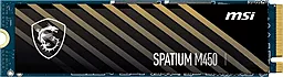 SSD Накопитель MSI Spatium M450 2TB (S78-440Q510-P83) - фото SSD Накопитель MSI Spatium M450 2TB (S78-440Q510-P83)