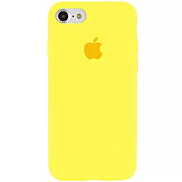 Чехол Apple Silicone Case Full для iPhone 7, iPhone 8 Shiny Yellow