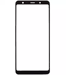 Корпусне скло дисплея Samsung Galaxy A7 A750 2018 Black - фото Корпусне скло дисплея Samsung Galaxy A7 A750 2018 Black