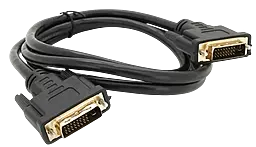 Видеокабель DVI M (24+1) 1080p 60hz 1.5m black (YT-DVI(M)/(M)NY-1.5mB) Merlion