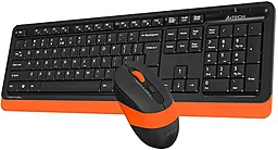 Комплект (клавіатура+мишка) A4Tech Fstyler FG1010 Black/Orange - мініатюра 4