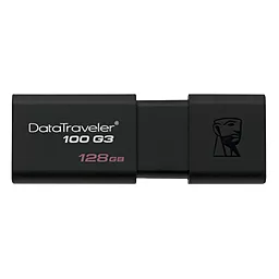 Флешка Kingston 128GB DataTraveler 100 Generation 3 (DT100G3/128GB) Black - фото Флешка Kingston 128GB DataTraveler 100 Generation 3 (DT100G3/128GB) Black