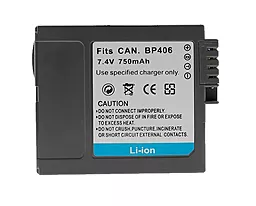 Аккумулятор для видеокамеры Canon BP-406 (750 mAh)