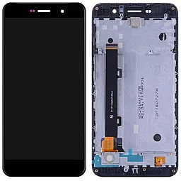 Дисплей Huawei Y6 Pro 2015, Enjoy 5, Honor 4C Pro, Honor Play 5X с тачскрином и рамкой, Black - фото Дисплей Huawei Y6 Pro 2015, Enjoy 5, Honor 4C Pro, Honor Play 5X с тачскрином и рамкой, Black
