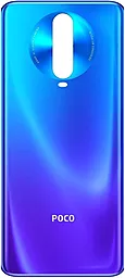Задняя крышка корпуса Xiaomi Poco X2 Atlantis Blue - фото Задняя крышка корпуса Xiaomi Poco X2 Atlantis Blue