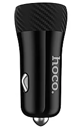 Автомобильное зарядное устройство Hoco Z21 2USB 3.4A Black - миниатюра 5