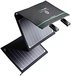 Зарядний пристрій на сонячних панелях RavPower Solar Charger 16W 2USB (RP-PC008) - мініатюра 2