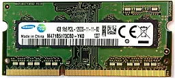 Оперативна пам'ять для ноутбука Samsung 4GB SO-DIMM DDR3L 1600 MHz (M471B5173CB0-YK0_)