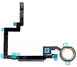 Шлейф Apple iPad Mini 3 Retina с кнопкой Home Gold